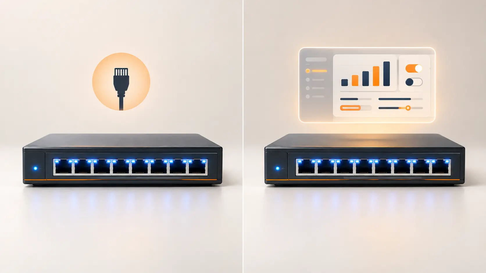 Managed vs Unmanaged PoE Switch: Which One Do You Actually Need?