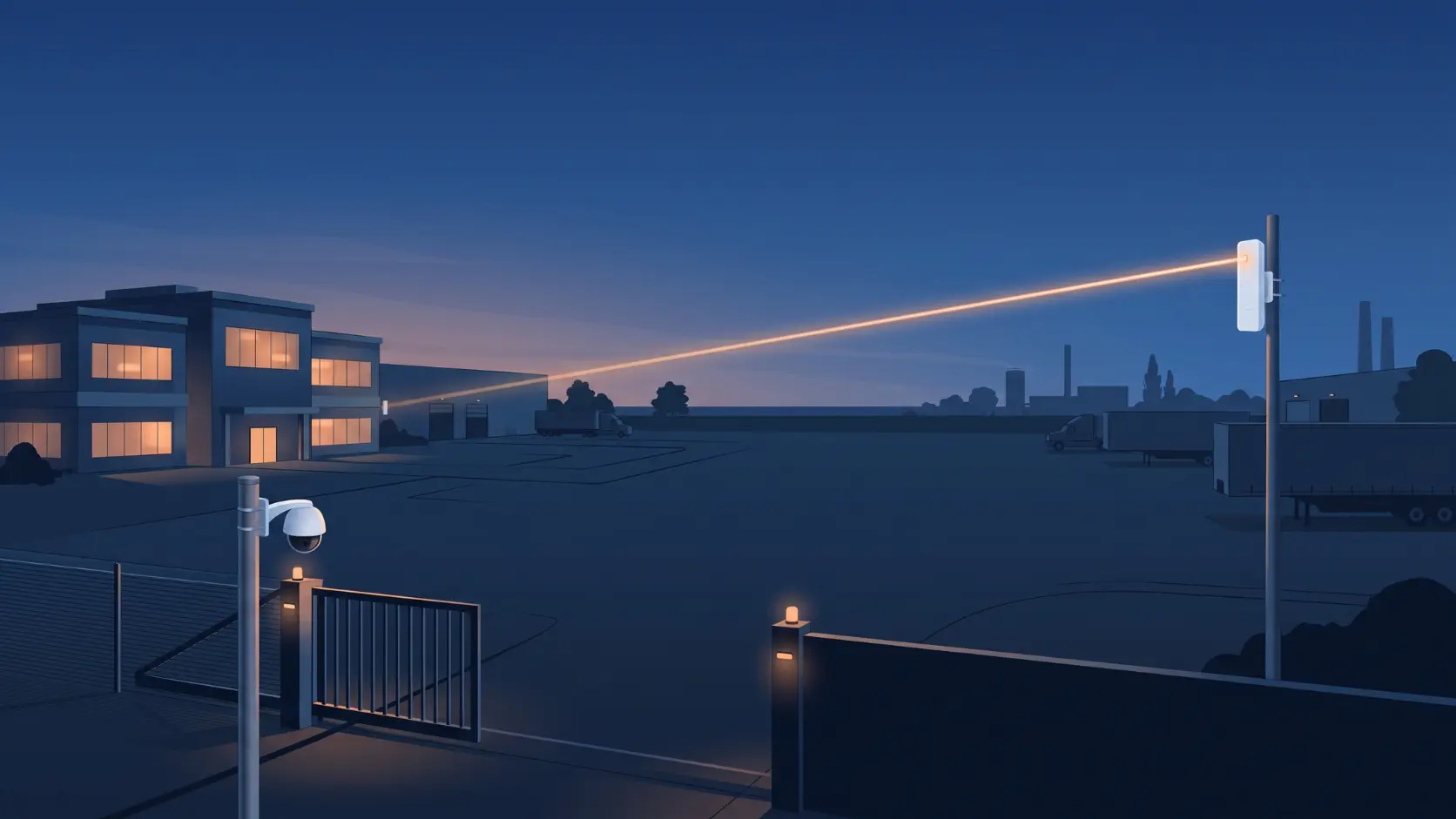 Outdoor CPE for CCTV: How to Send Camera Video Wirelessly Without Losing Footage